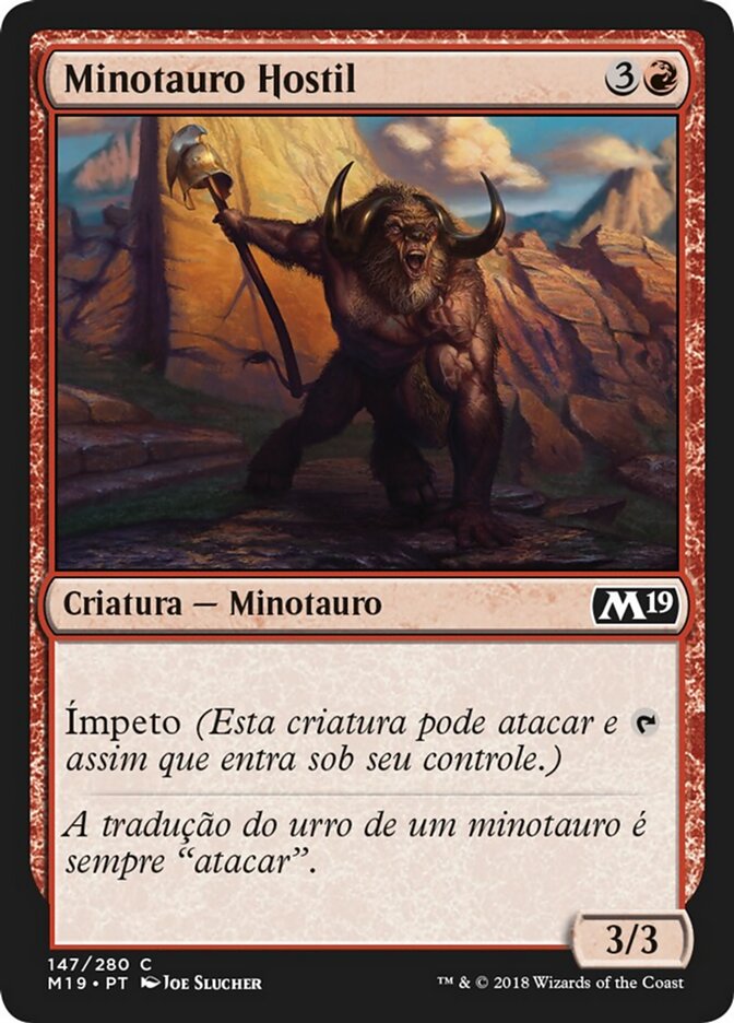 Minotauro Hostil - Core Set 2019