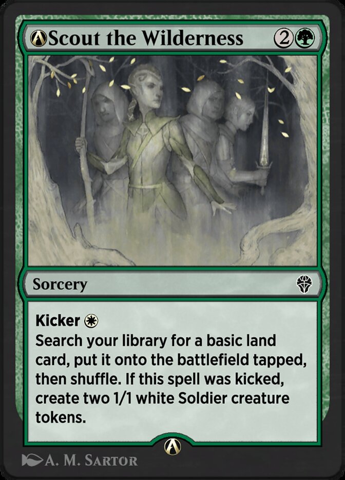 A-Scout the Wilderness - Dominaria United
