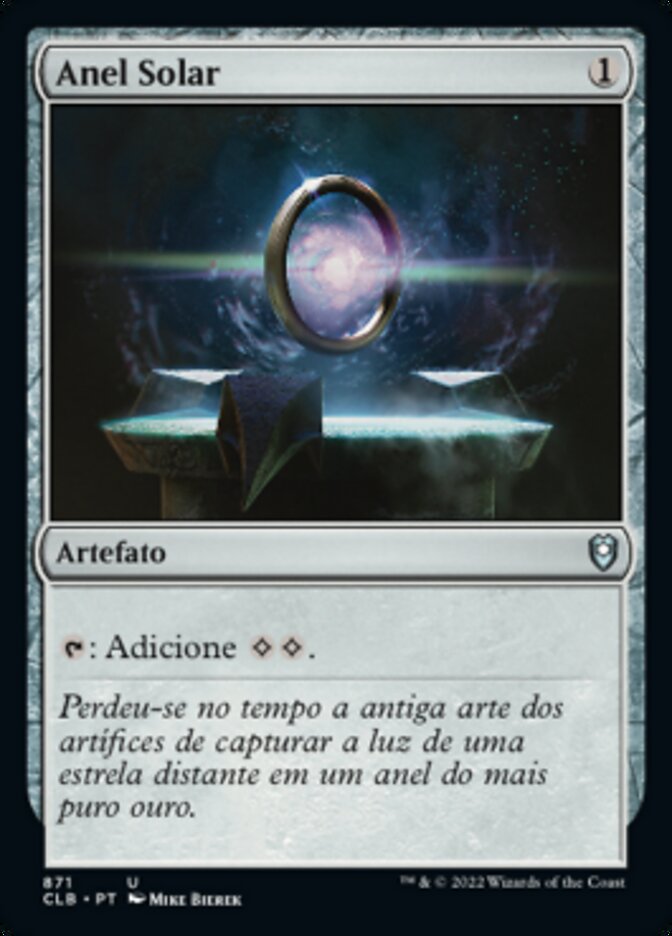 Anel Solar - Commander Legends: Battle for Baldur's Gate