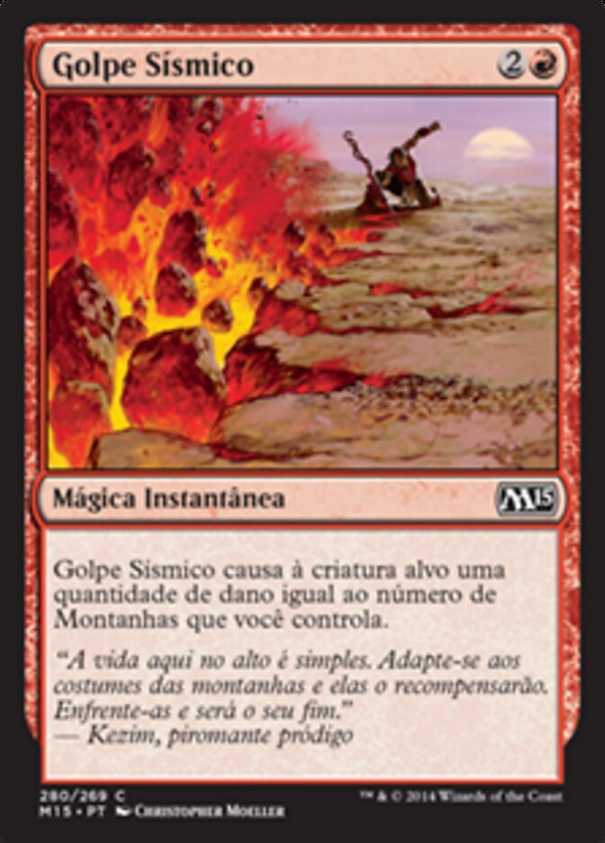 Golpe Sísmico - Magic 2015