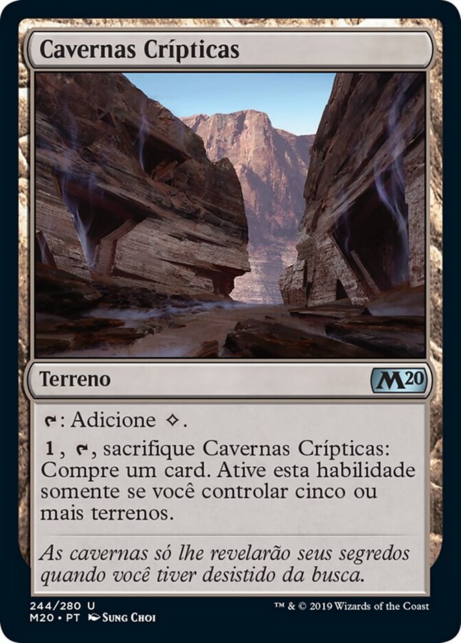 Cavernas Crípticas - Core Set 2020