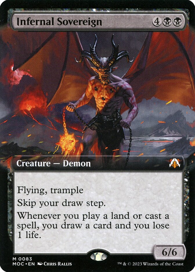 Infernal Sovereign - March of the Machine Commander