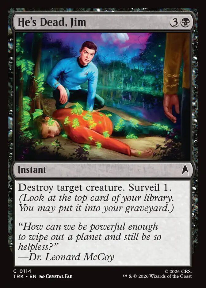 He's Dead, Jim - Star Trek