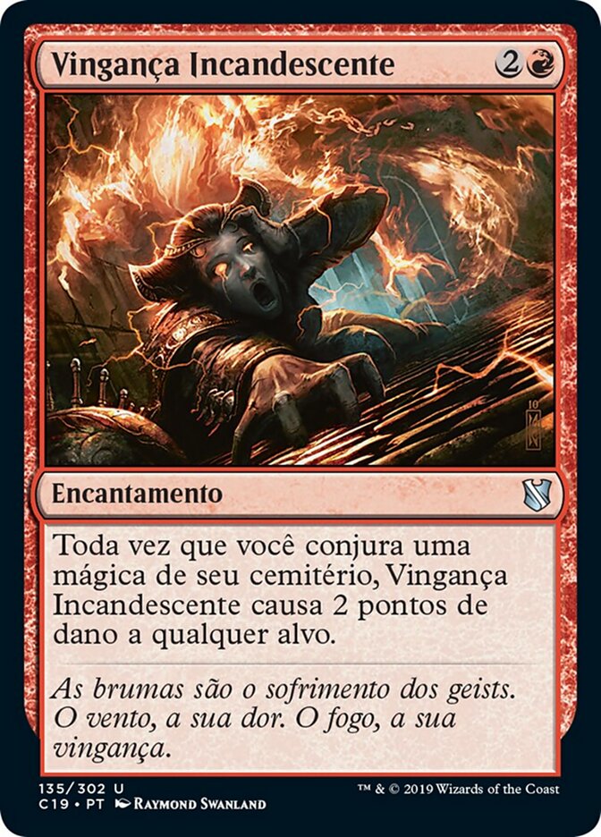Vingança Incandescente - Commander 2019