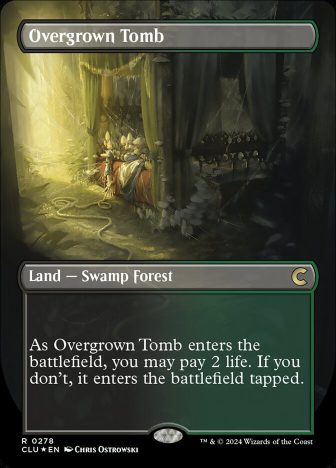Overgrown Tomb - Ravnica: Clue Edition
