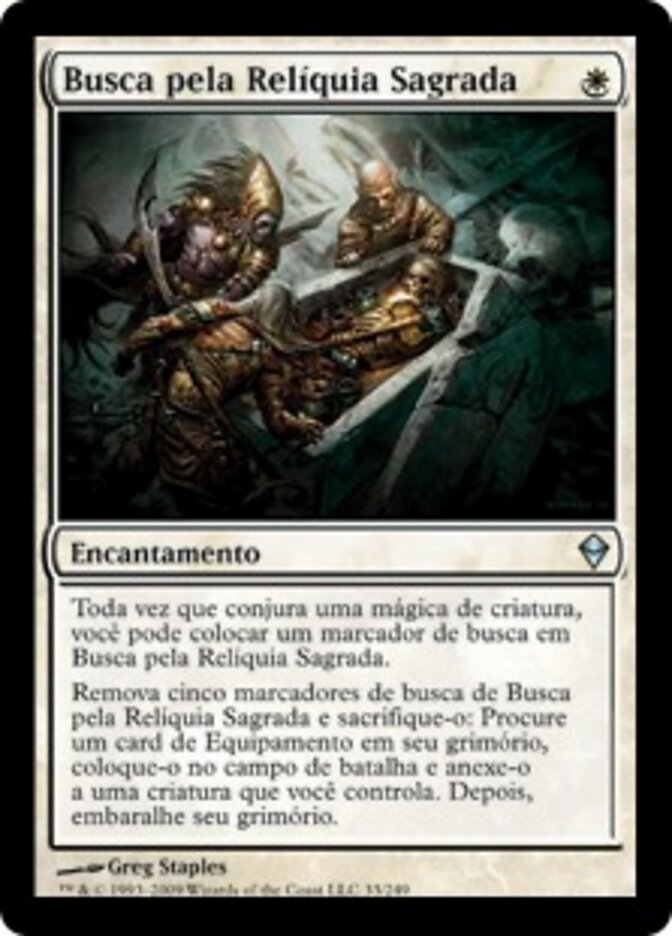 Busca pela Relíquia Sagrada - Zendikar