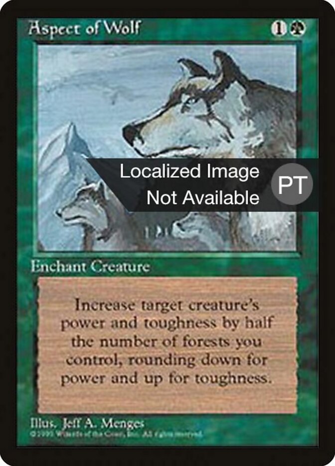 Natureza do Lobo - Fourth Edition Foreign Black Border