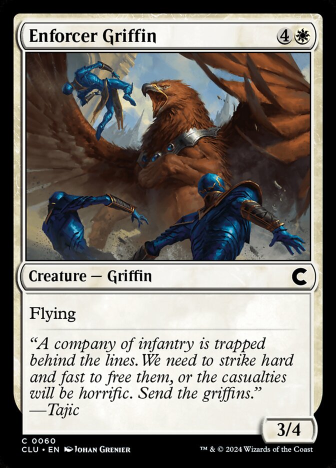 Enforcer Griffin - Ravnica: Clue Edition