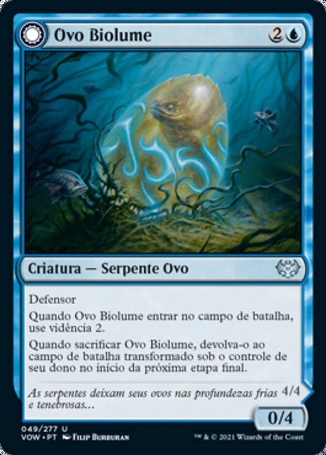 Biolume Egg // Biolume Serpent - Innistrad: Crimson Vow