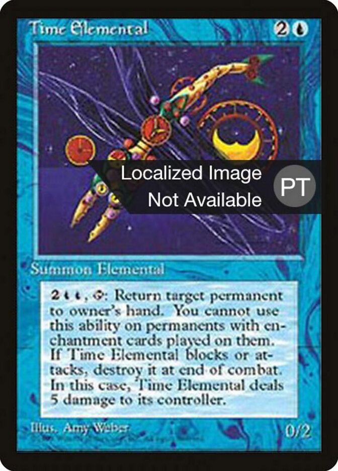 Elemental do Tempo - Fourth Edition Foreign Black Border