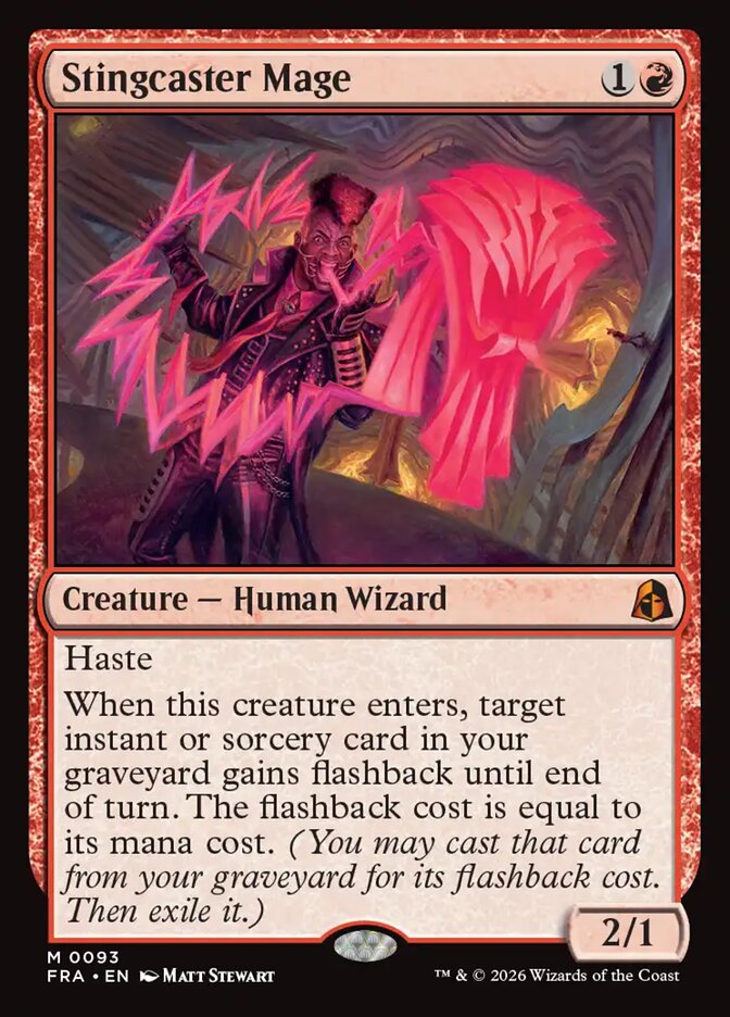 Stingcaster Mage, Reality Fracture (Divulgação/Wizards of the Coast)