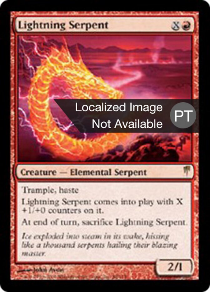 Serpente Relampejante - Coldsnap
