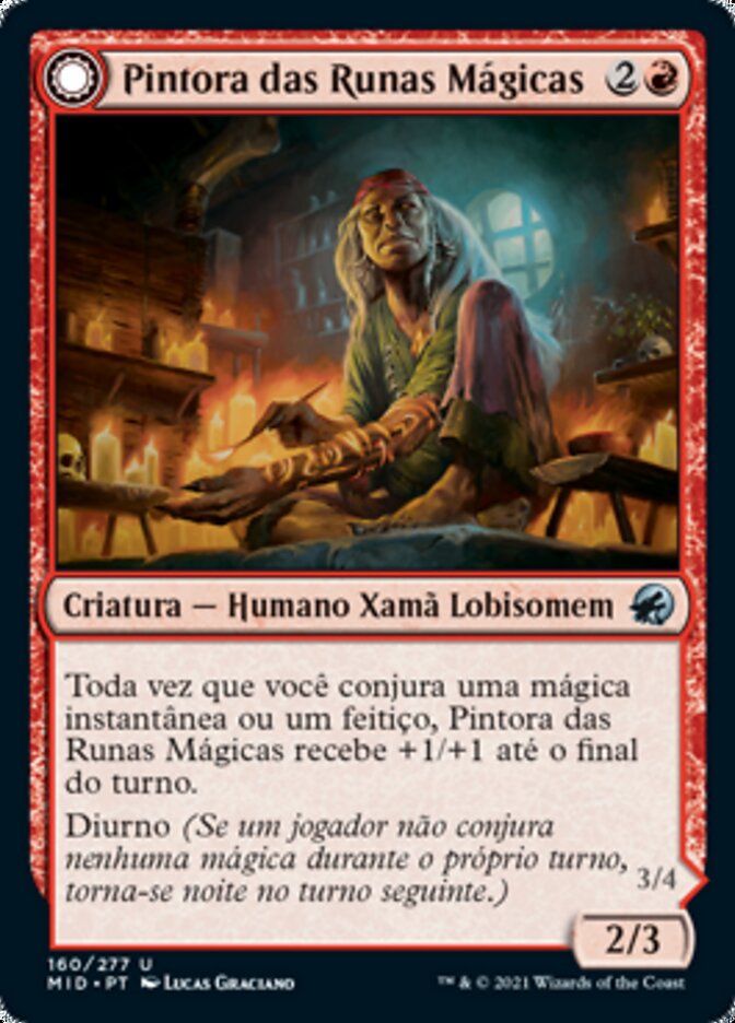 Spellrune Painter // Spellrune Howler - Innistrad: Midnight Hunt