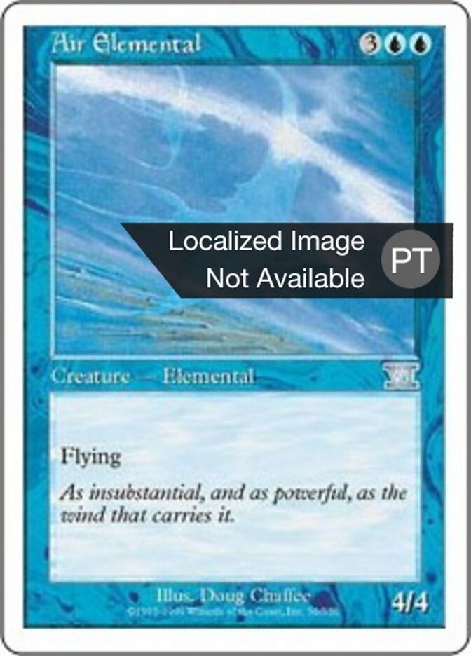 Elemental do Ar - Classic Sixth Edition