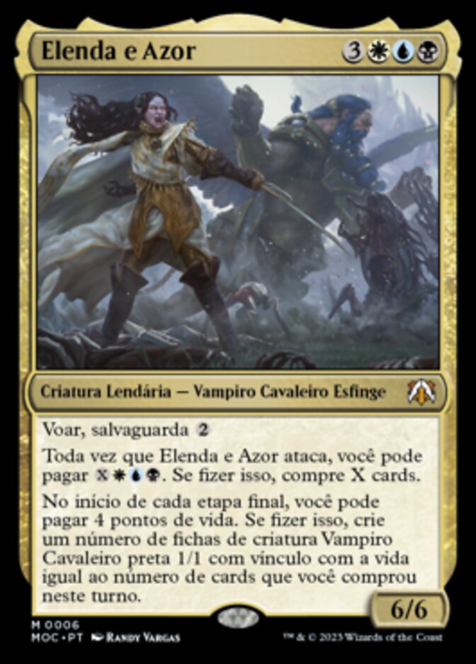 Elenda e Azor - March of the Machine Commander