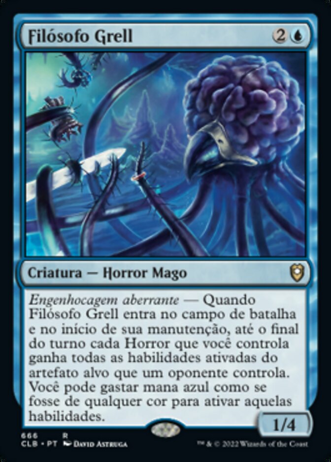 Filósofo Grell - Commander Legends: Battle for Baldur's Gate