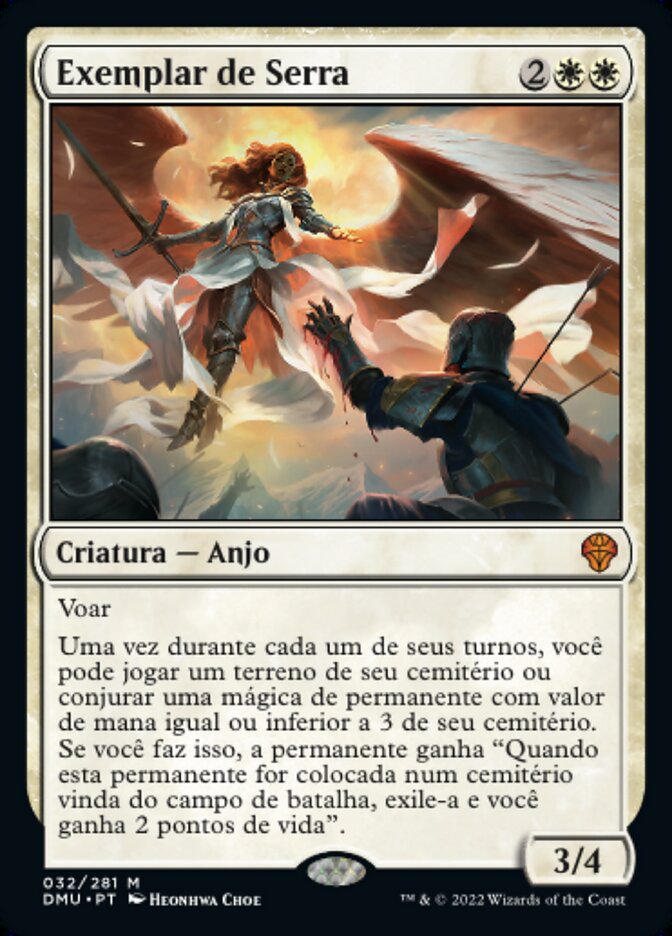Exemplar de Serra - Dominaria United