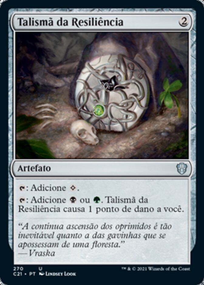 Talismã da Resiliência - Commander 2021