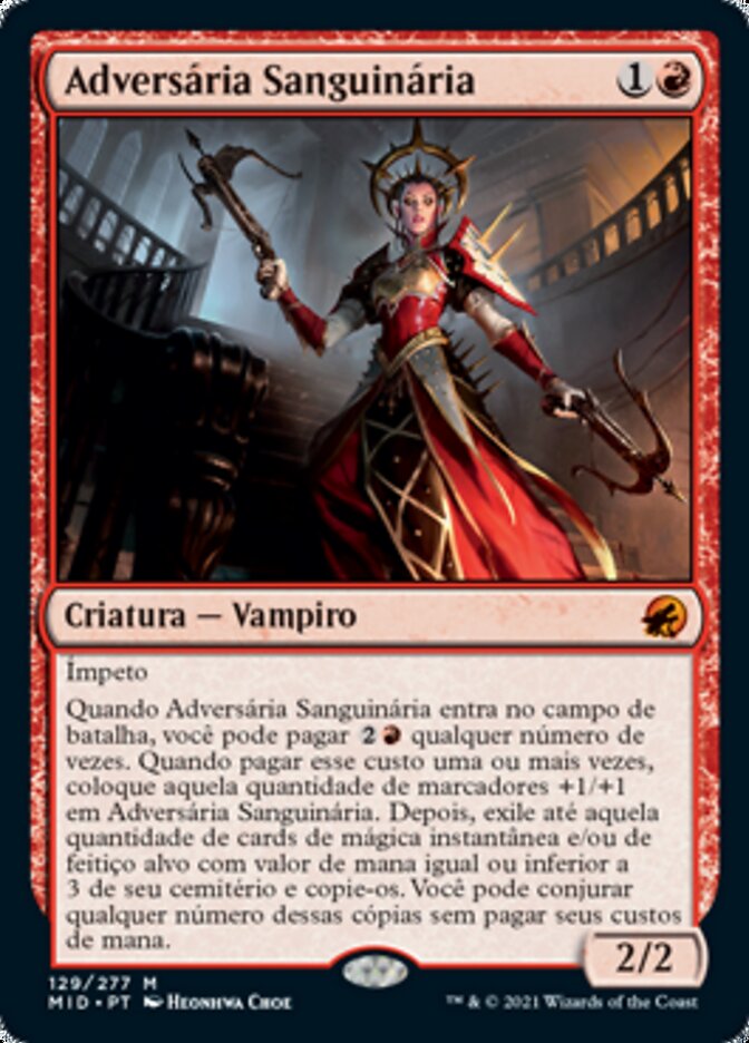 Adversária Sanguinária - Innistrad: Midnight Hunt