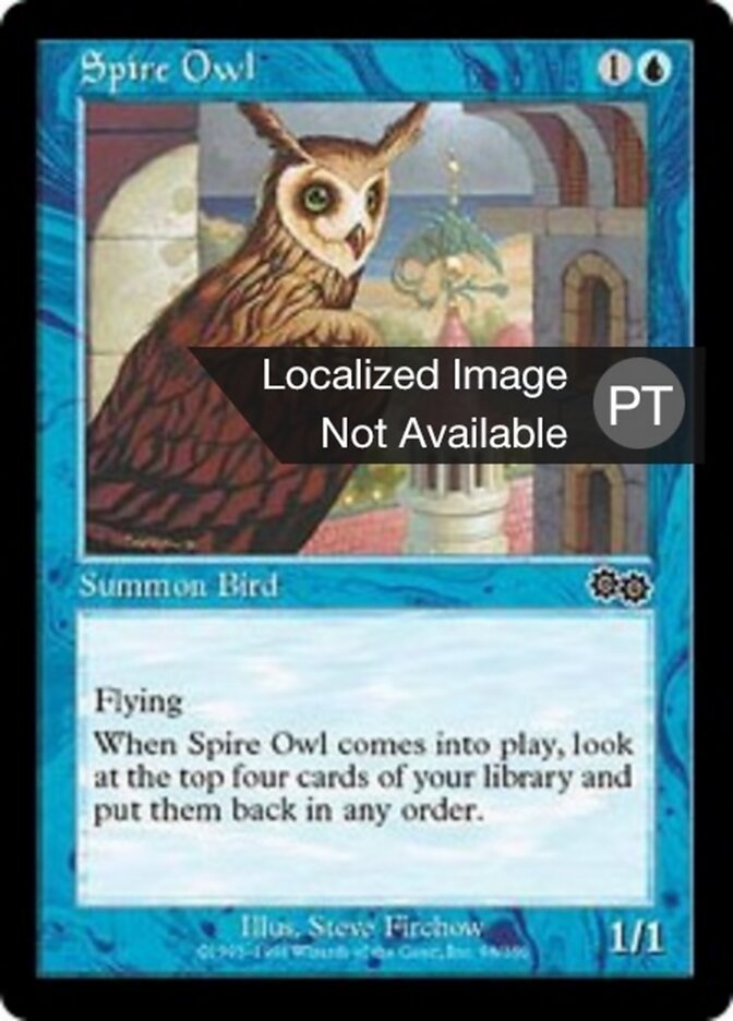 Coruja da Torre - Urza's Saga