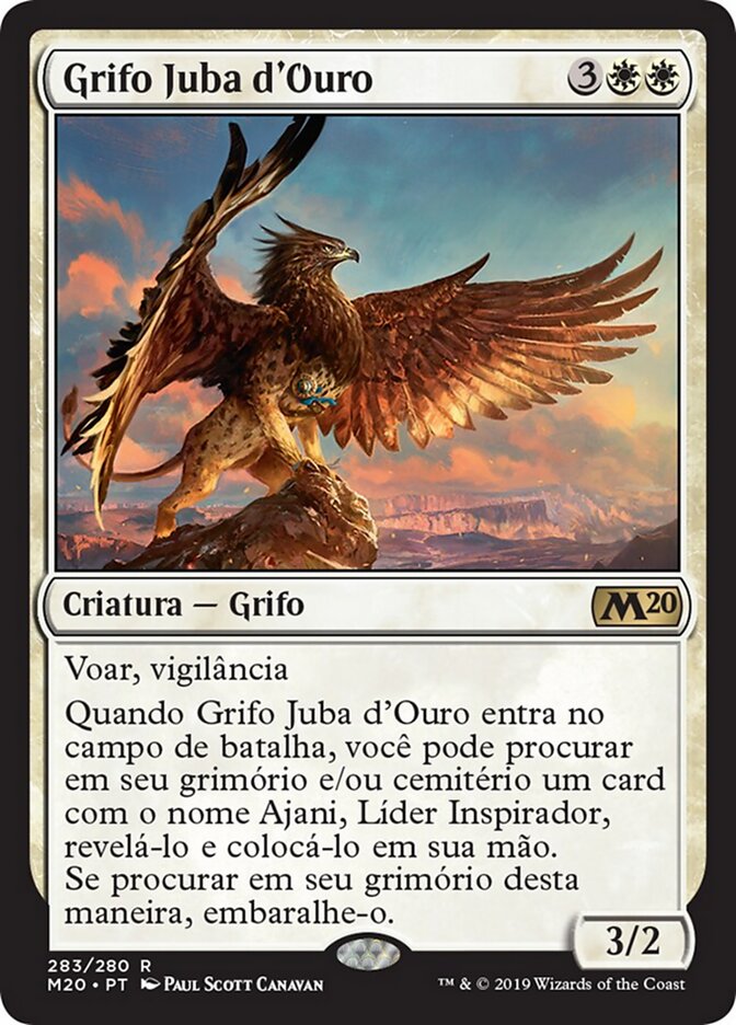 Grifo Juba d'Ouro - Core Set 2020