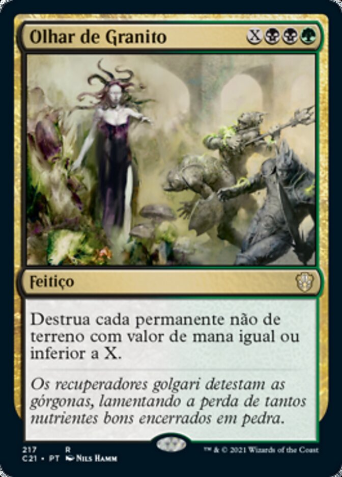Olhar de Granito - Commander 2021