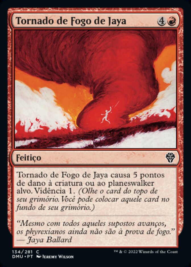 Tornado de Fogo de Jaya - Dominaria United