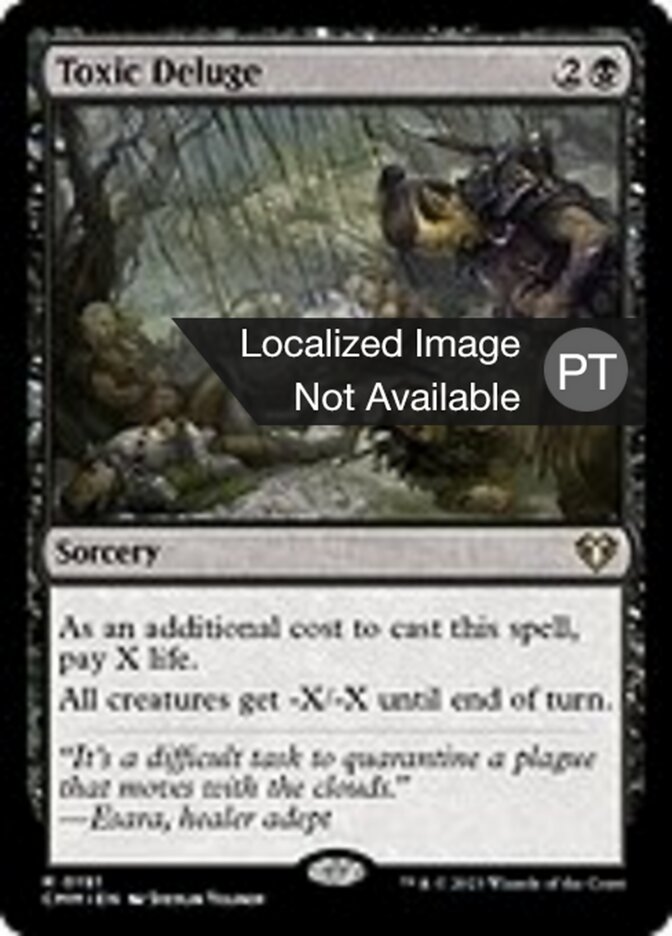 Dilúvio Tóxico - Commander Masters