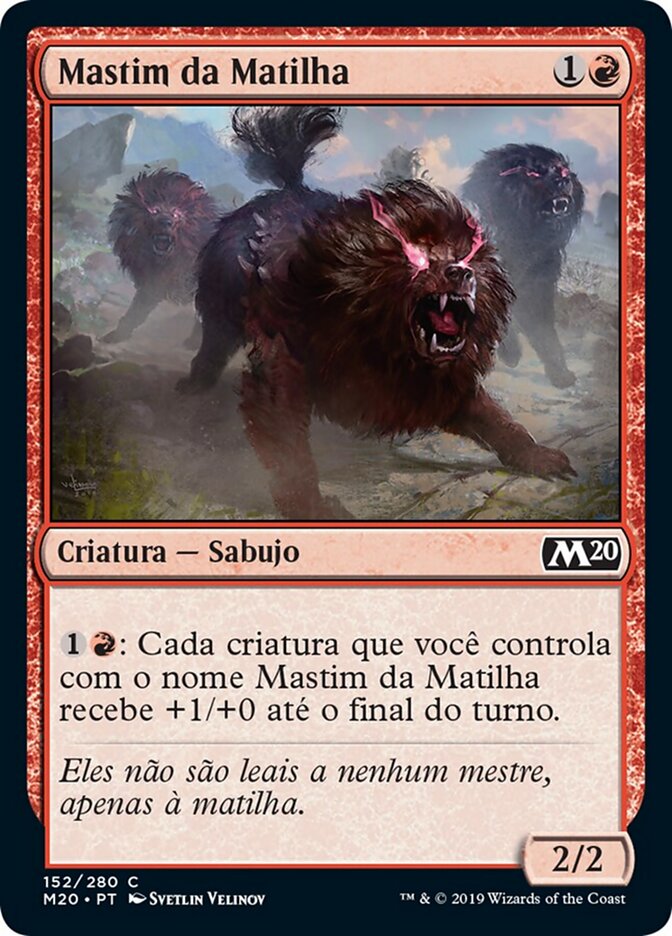 Mastim da Matilha - Core Set 2020