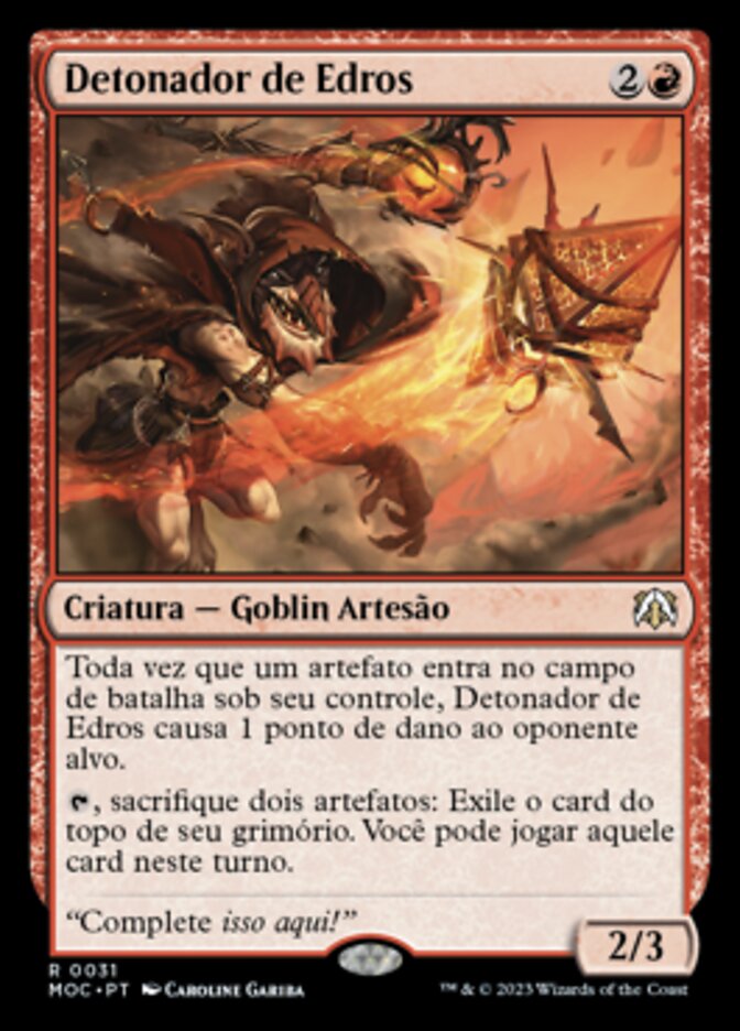 Detonador de Edros - March of the Machine Commander