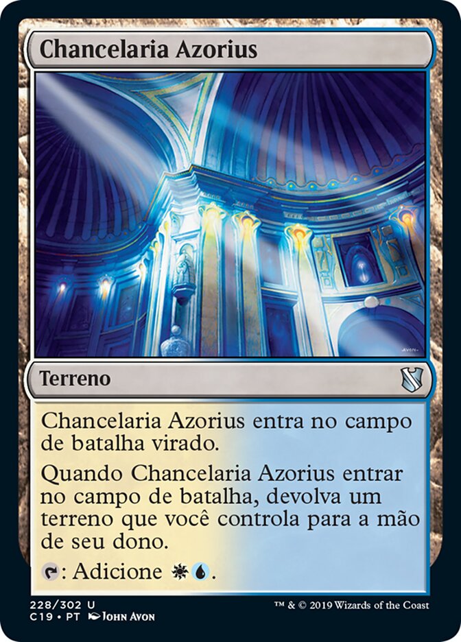 Chancelaria Azorius - Commander 2019