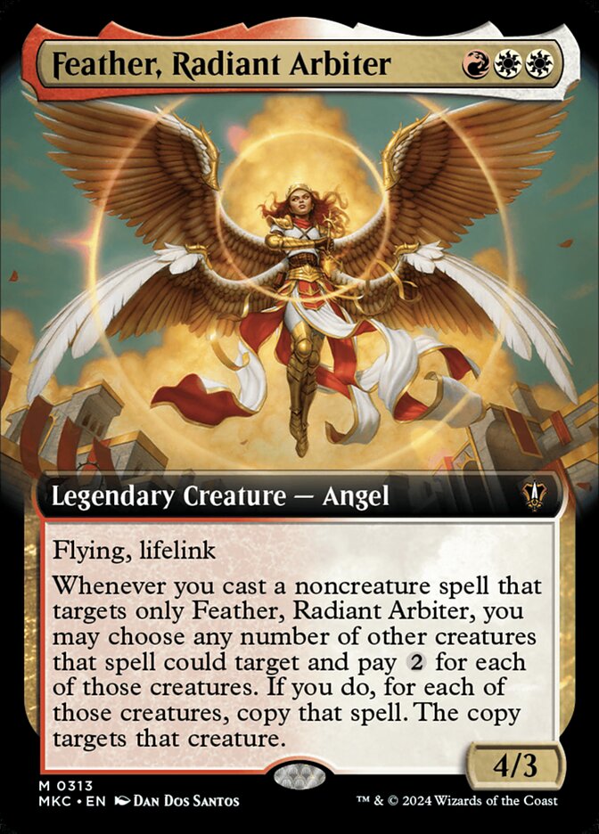 Feather, Radiant Arbiter - Murders at Karlov Manor Commander