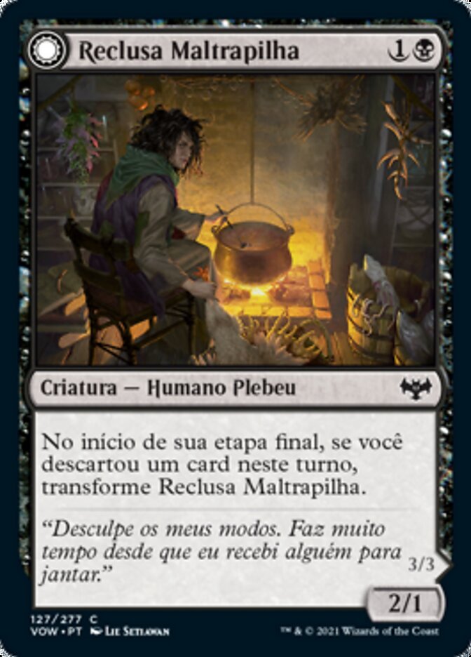 Ragged Recluse // Odious Witch - Innistrad: Crimson Vow