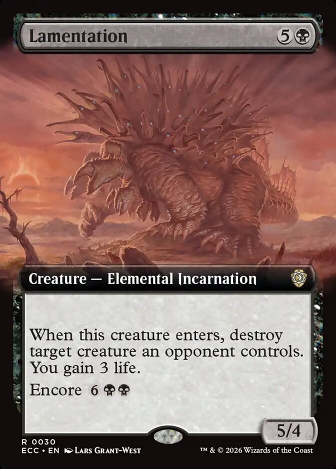 Lamentation - Lorwyn Eclipsed Commander