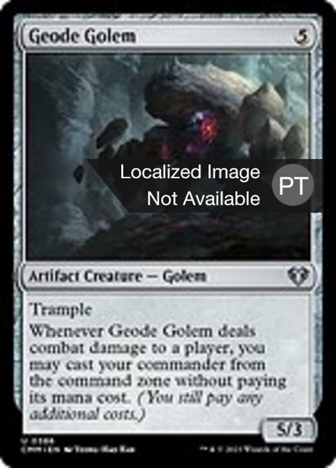 Golem do Geodo - Commander Masters