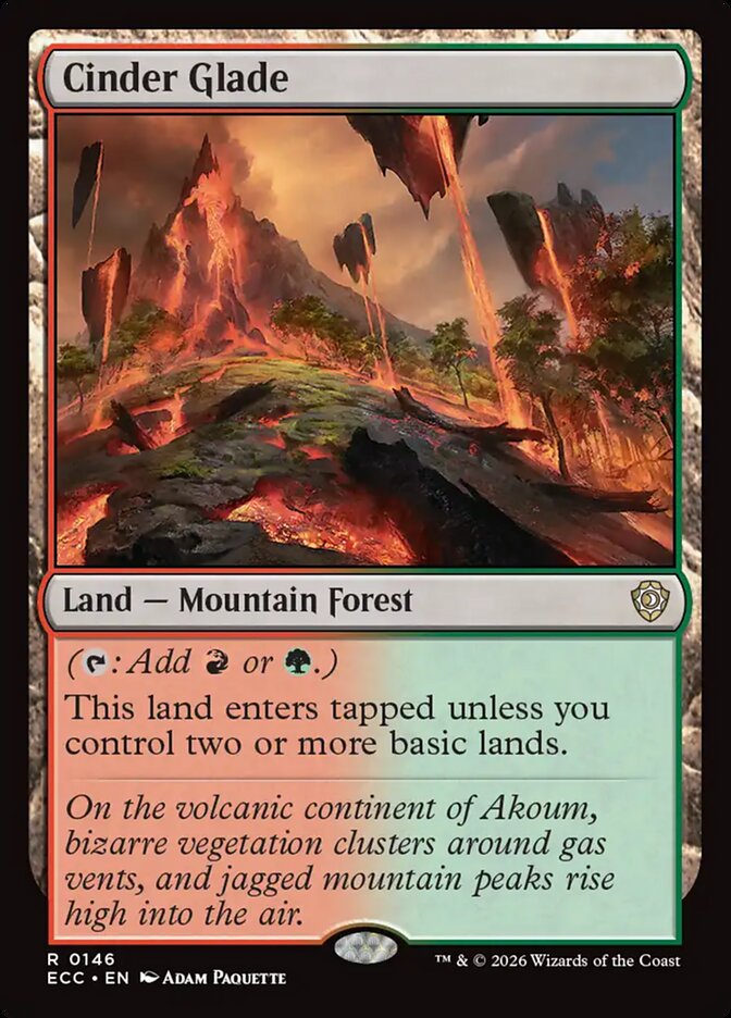 Cinder Glade - Lorwyn Eclipsed Commander