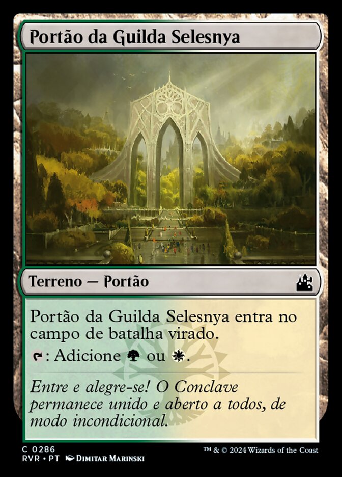 Portão da Guilda Selesnya - Ravnica Remastered
