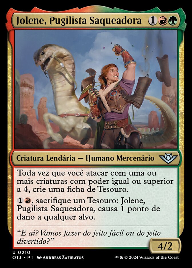 Jolene, Pugilista Saqueadora - Outlaws of Thunder Junction