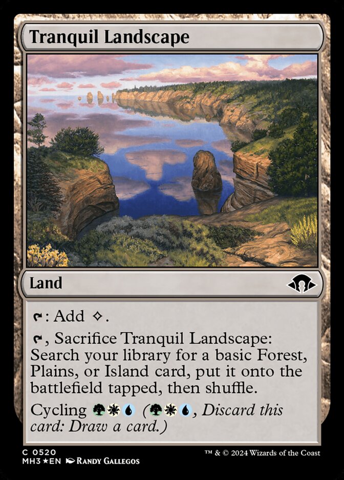 Tranquil Landscape - Modern Horizons 3