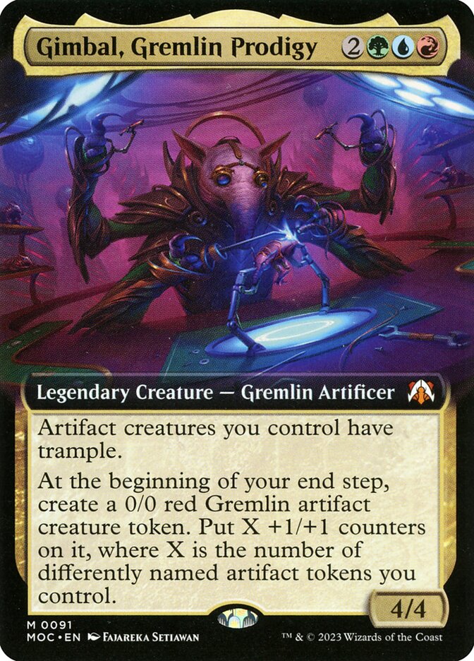 Gimbal, Gremlin Prodigy - March of the Machine Commander
