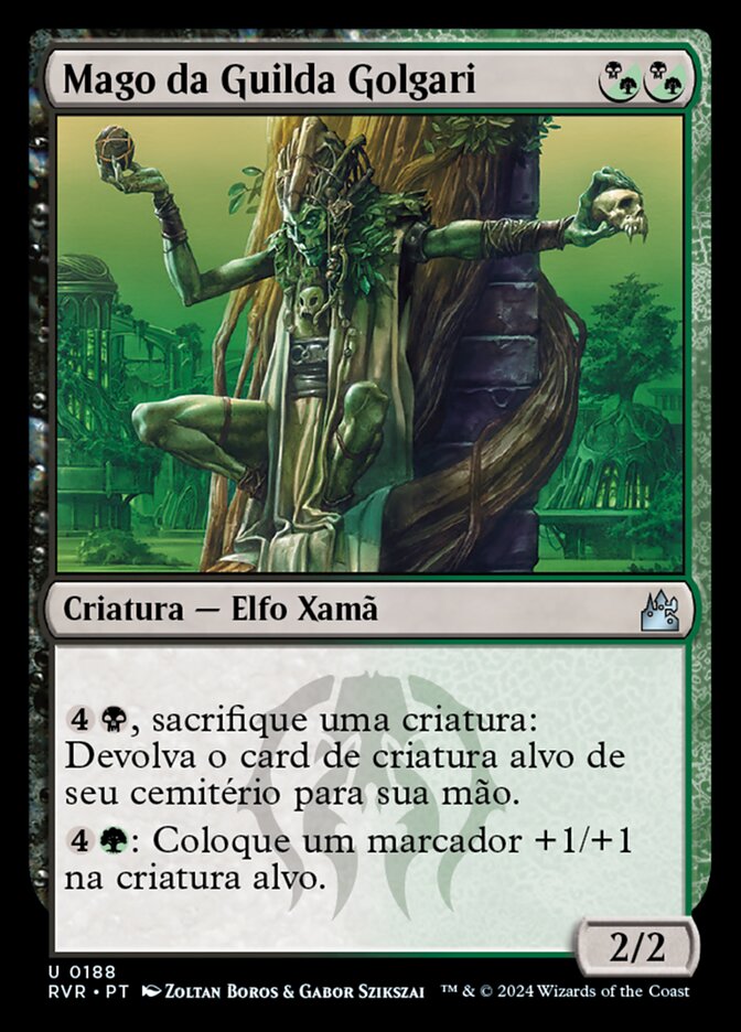 Mago da Guilda Golgari - Ravnica Remastered