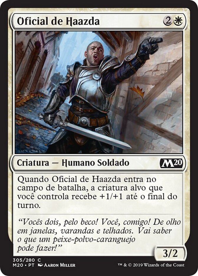 Oficial de Haazda - Core Set 2020