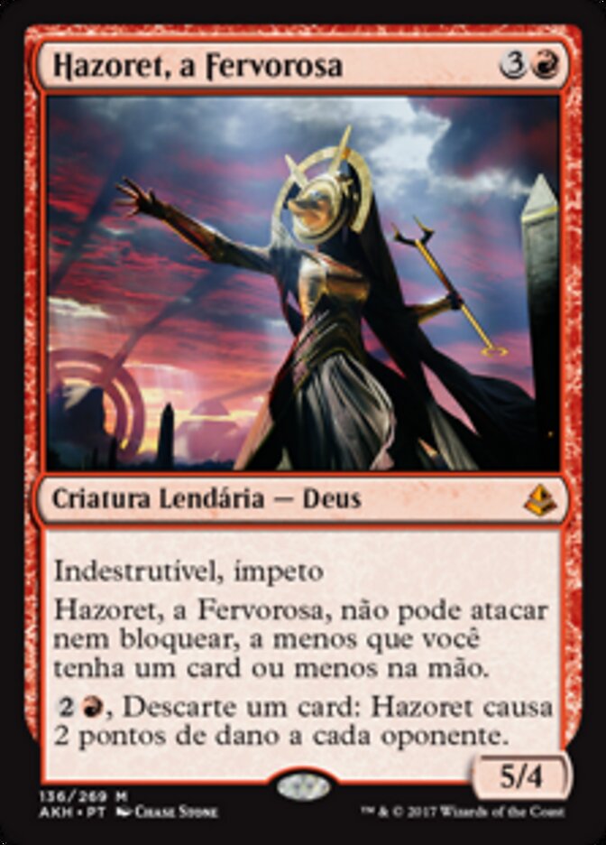 Hazoret, a Fervorosa - Amonkhet