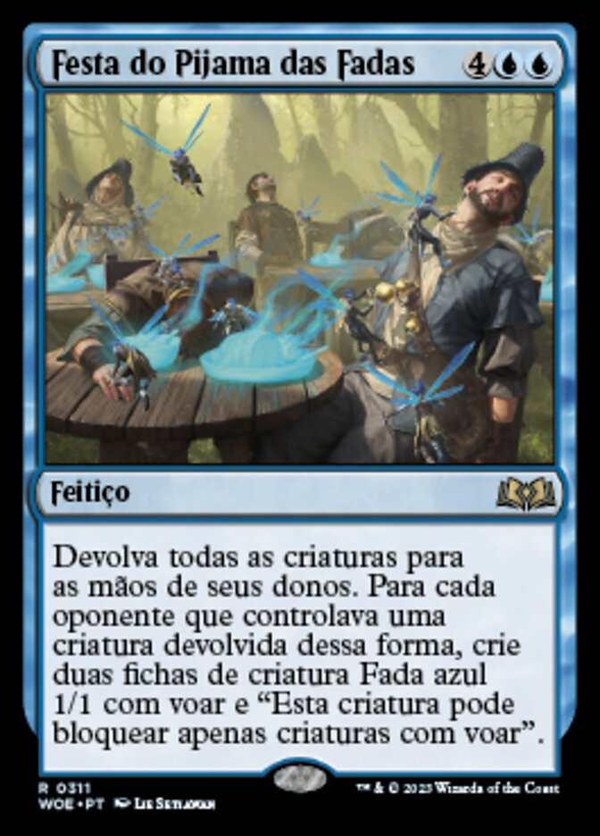 Festa do Pijama das Fadas - Wilds of Eldraine