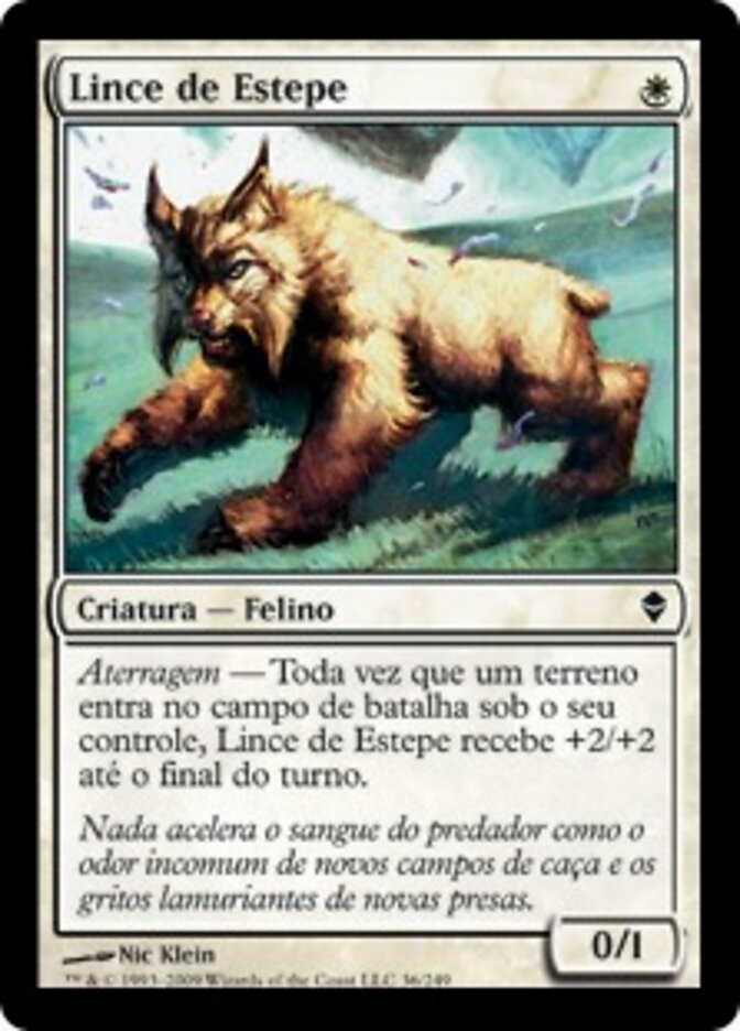 Lince de Estepe - Zendikar