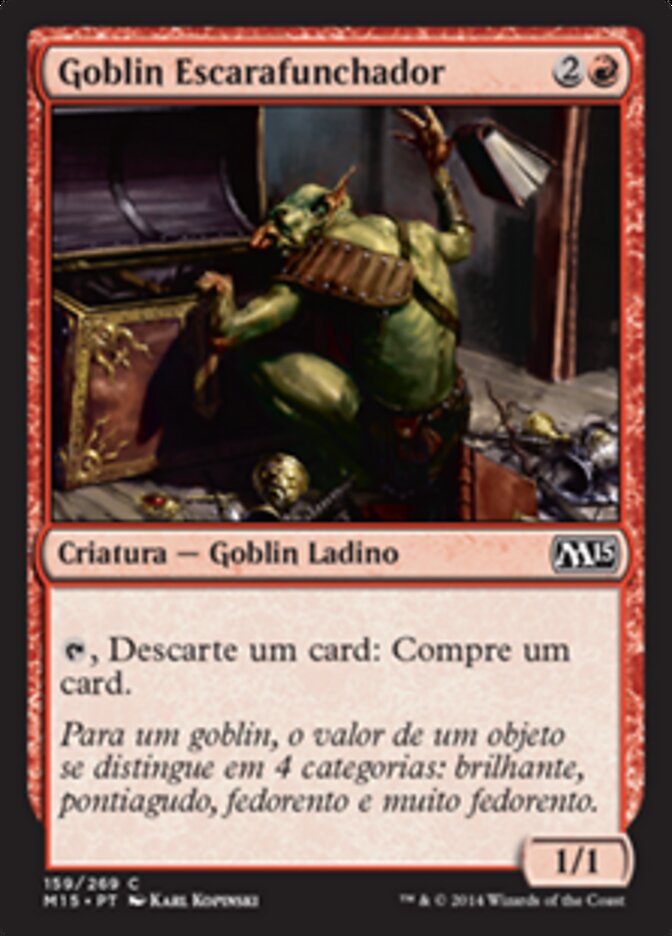 Goblin Escarafunchador - Magic 2015