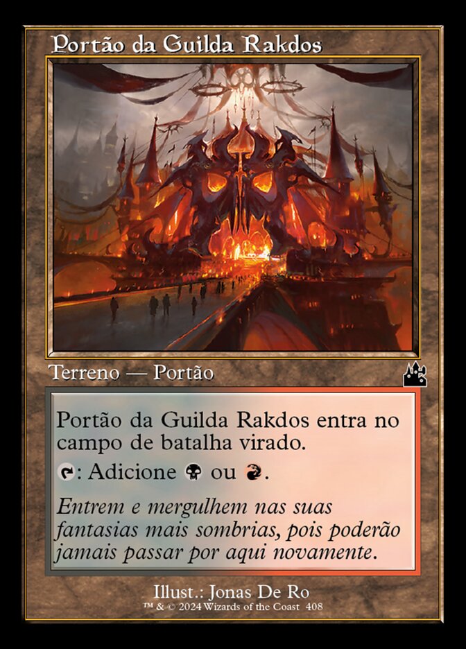 Portão da Guilda Rakdos - Ravnica Remastered