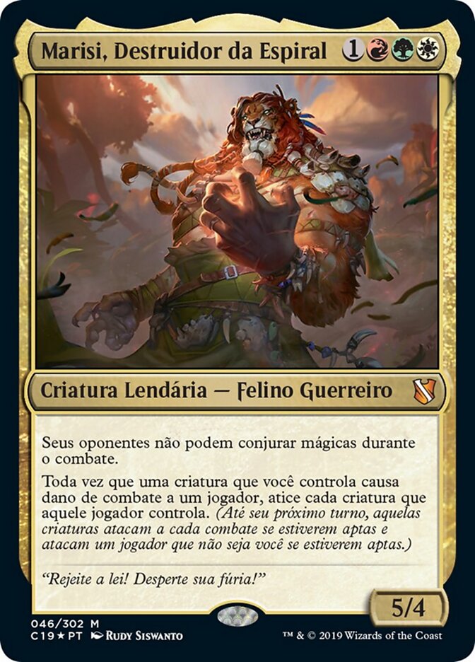 Marisi, Destruidor da Espiral - Commander 2019
