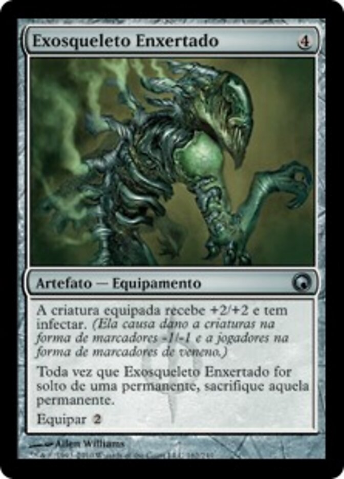 Exosqueleto Enxertado - Scars of Mirrodin