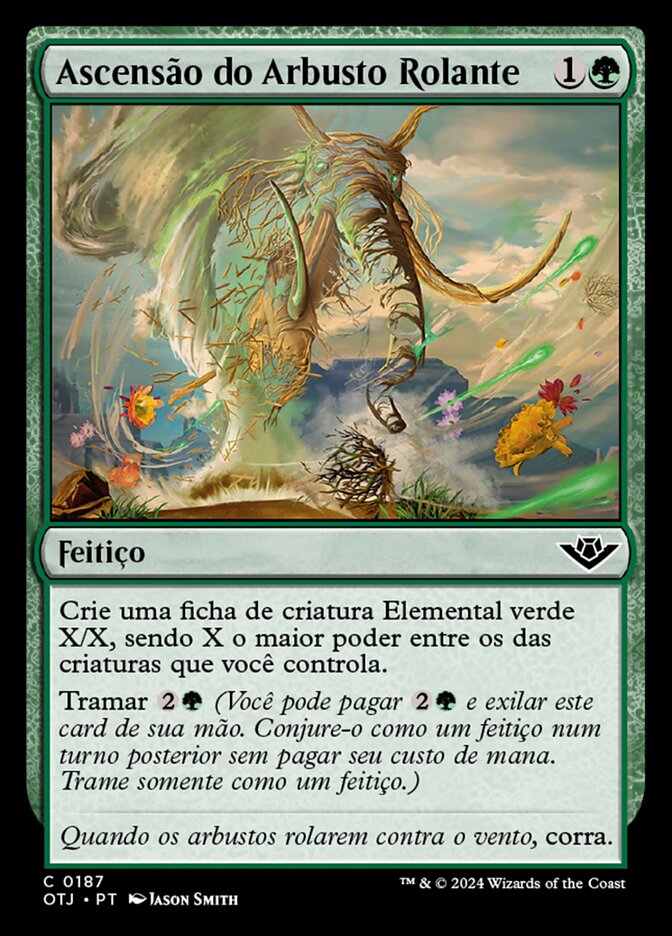 Ascensão do Arbusto Rolante - Outlaws of Thunder Junction